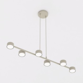 Kolina Beige Ceiling Lamp (6 lights)