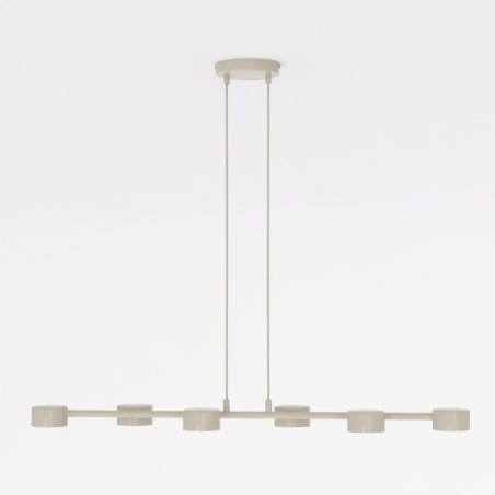 Kolina Beige Ceiling Lamp (6 lights)