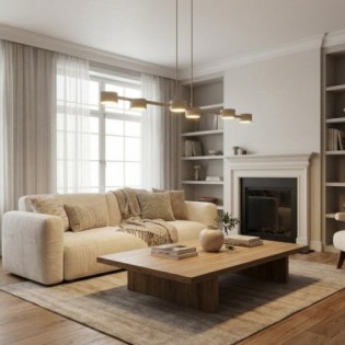 Kolina Beige Ceiling Lamp...