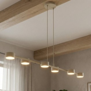 Kolina Beige Ceiling Lamp (6 lights)