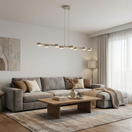 Kolina Beige Ceiling Lamp (8 lights)