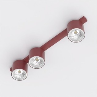 Asteria Granate Ceiling Bar (3 lights)