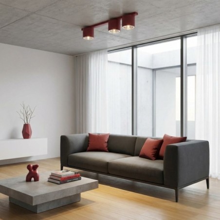 Asteria Granate Ceiling Bar (3 lights)