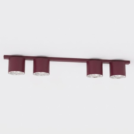 Asteria Garnet Ceiling Bar (4 lights)