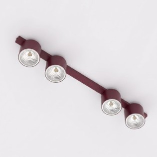 Asteria Garnet Ceiling Bar (4 lights)