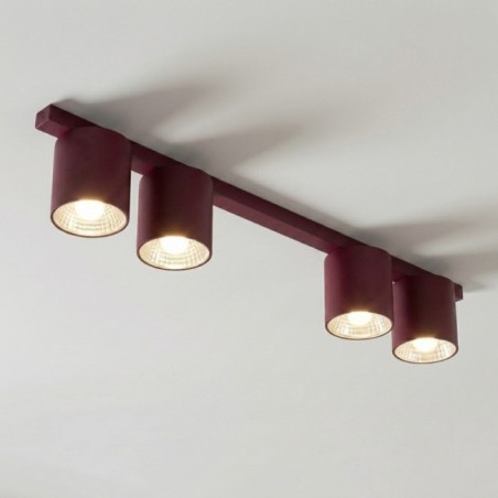Asteria Garnet Ceiling Bar (4 lights)