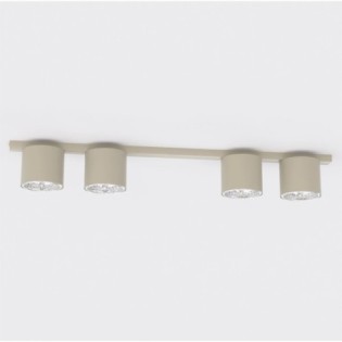 Asteria Beige Ceiling Bar (4 lights)