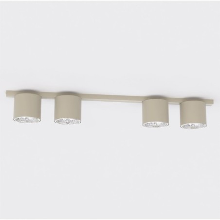 Asteria Beige Ceiling Bar (4 lights)