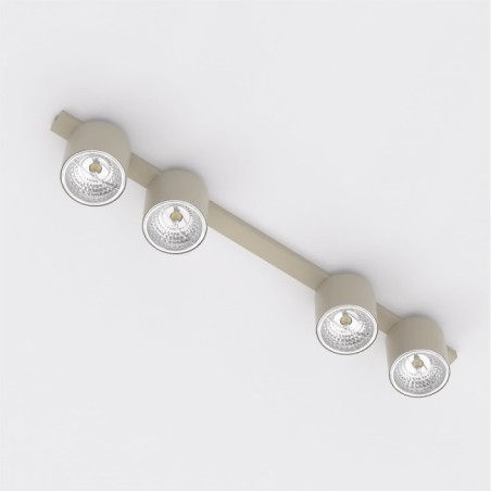 Asteria Beige Ceiling Bar (4 lights)