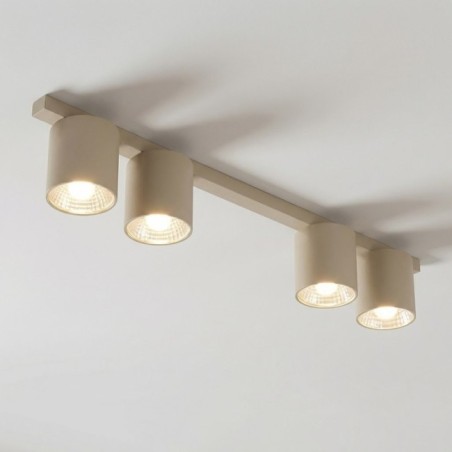 Asteria Beige Ceiling Bar (4 lights)