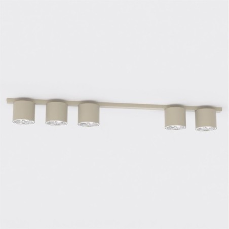 Asteria Beige Ceiling Bar (5 lights)