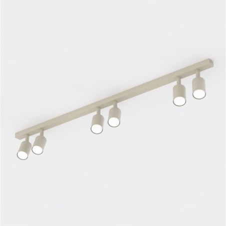 Nestos Beige Ceiling Bar (6 lights)