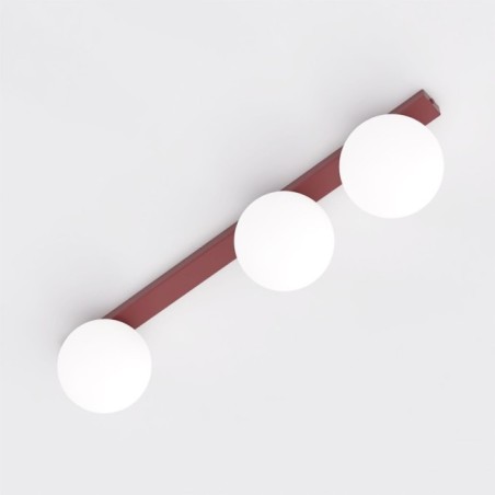 Ereni Granate Opal Ceiling Bar (3 lights)