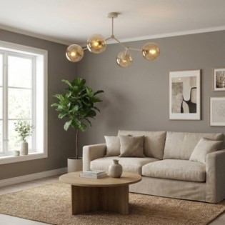 Lete Beige Amber Ceiling...