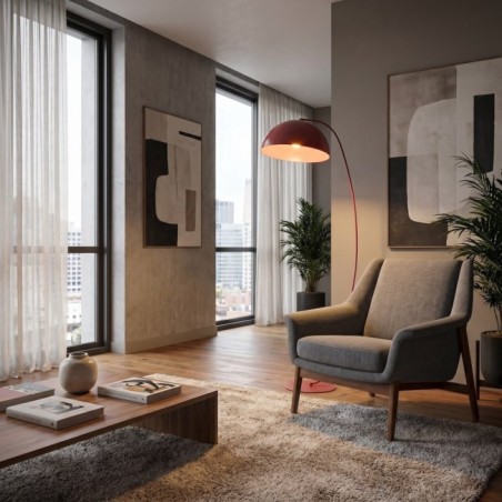 Jakotina Garnet Floor Lamp