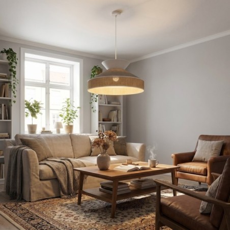 Alfeo Brown Ceiling Lamp