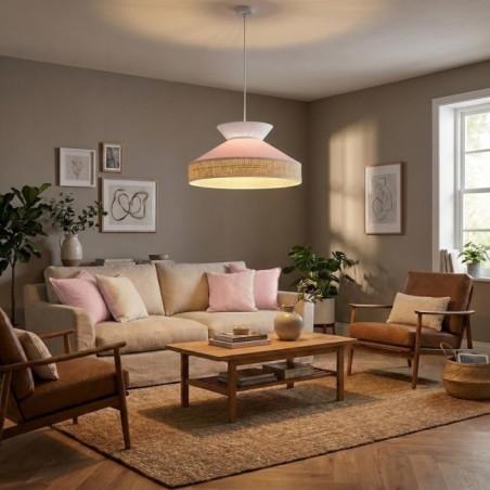 Alfeo Pink Ceiling Lamp