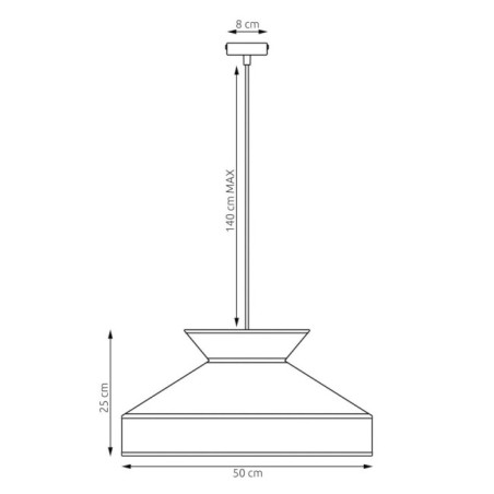 Alfeo Blue Ceiling Lamp