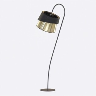 Tareto Black+Gold Floor Lamp