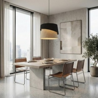 Tareto Black Ceiling Lamp
