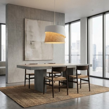 Tareto White Ceiling Lamp