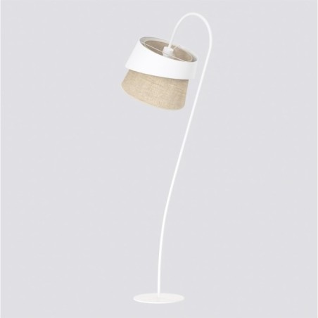 Tareto White Floor Lamp