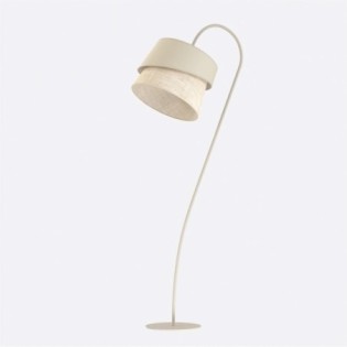 Tareto Beige Floor Lamp