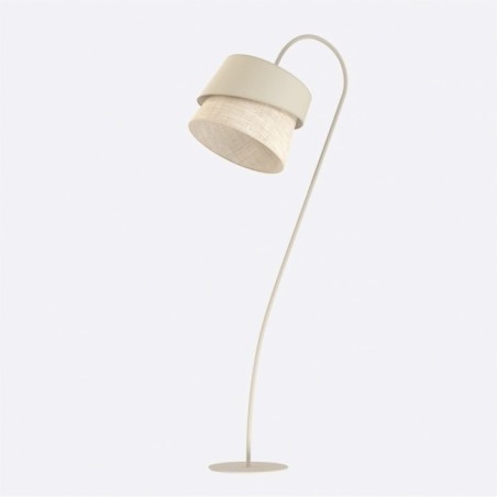 Tareto Beige Floor Lamp