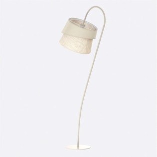 Tareto Beige Floor Lamp
