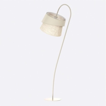 Tareto Beige Floor Lamp