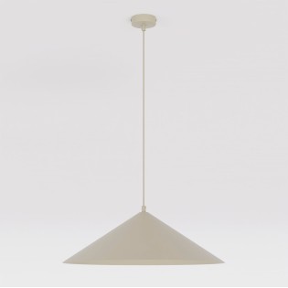 Osum L Beige Amber Ceiling Lamp