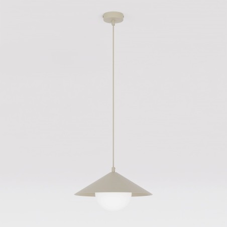 Osum S Beige Opal Ceiling Lamp