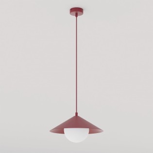 Osum S Ceiling Lamp Garnet Opal