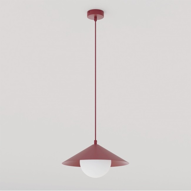 Osum S Ceiling Lamp Garnet Opal