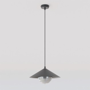 Osum S Black Graphite Ceiling Lamp