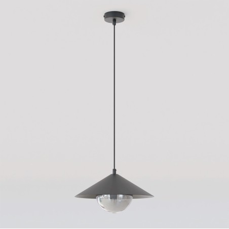 Osum S Black Graphite Ceiling Lamp