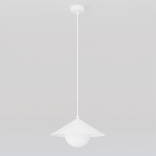 Osum S White Opal Ceiling Lamp