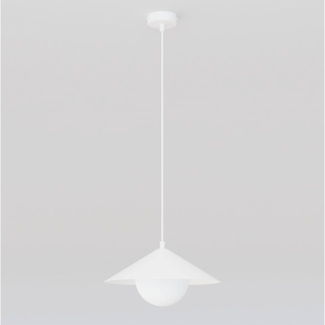 Osum S White Opal Ceiling Lamp