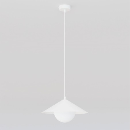 Osum S White Opal Ceiling Lamp
