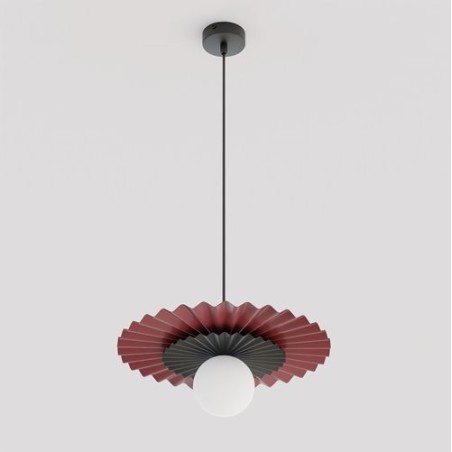 Drino Ceiling Lamp Garnet+Black