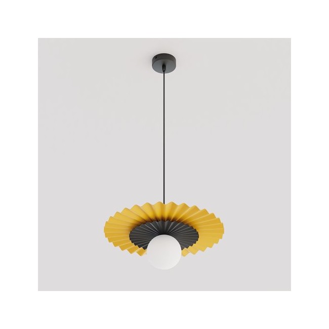 Drino Orange+Black Ceiling Lamp