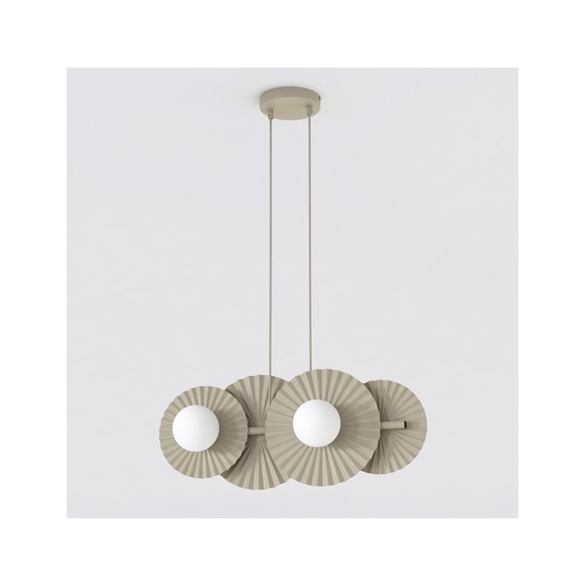 Drino Beige Ceiling Lamp (4 lights)