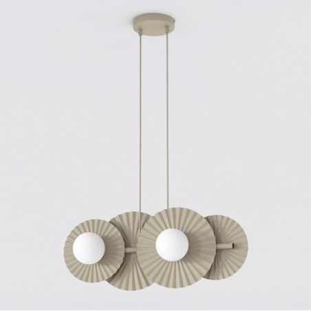 Drino Beige Ceiling Lamp (4 lights)