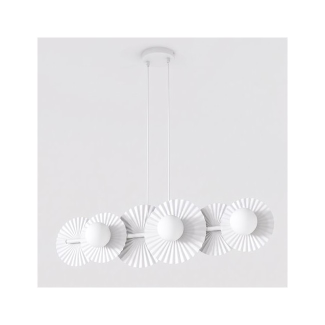 Drino White Ceiling Lamp (6 lights)