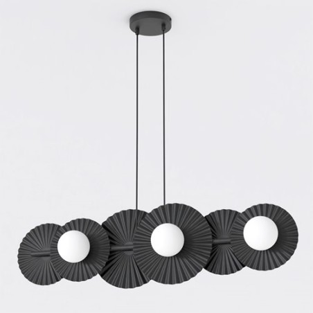Drino Black Ceiling Lamp (6 lights)