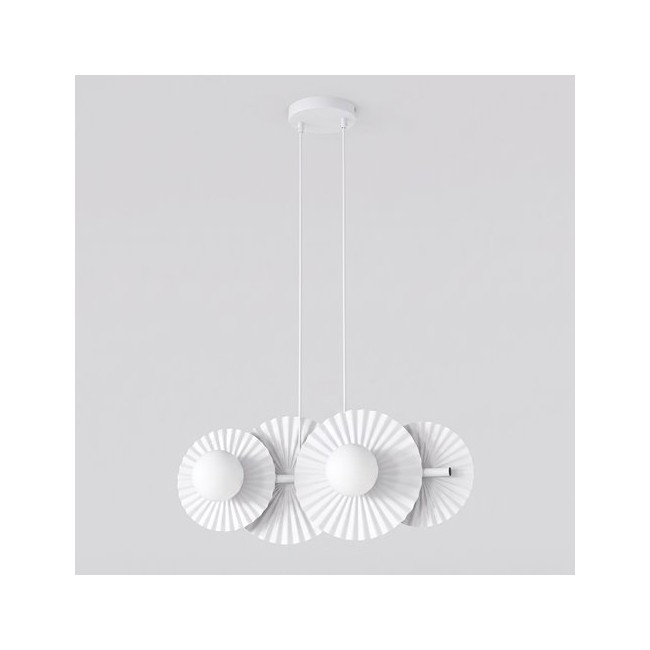 Drino White Ceiling Lamp (4 lights)