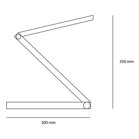 Led desk lamp MARTE (2,5W)