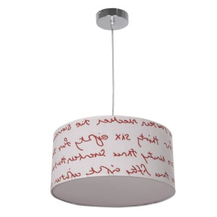 Ceiling lamp Letters