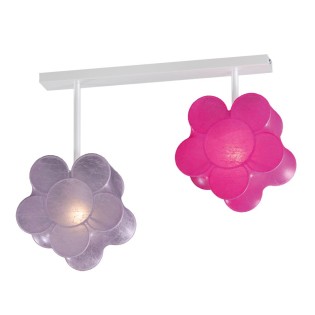 Regleta Flores (2 luces)