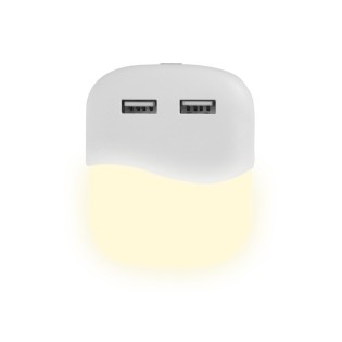 Quitamiedos LED Crepuscular Cuadrado (0,5W)